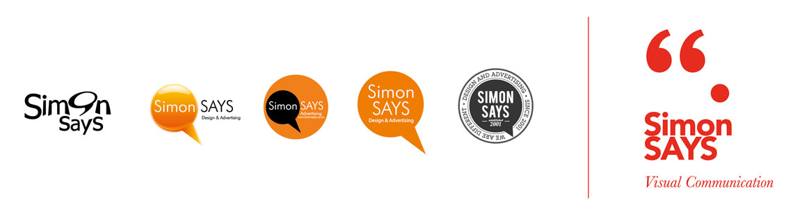 Simon Says Logos Evolution